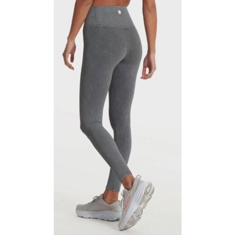 Vuori Clean Elevation Leggings Charcoal Gray High Rise Yoga Pants VW472 Womens M